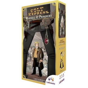 Jogo de tabuleiro Colt Express Marshal and Prisoners Expansion