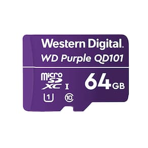 Cartão microSD Western Digital SC QD101 64GB WD Purple