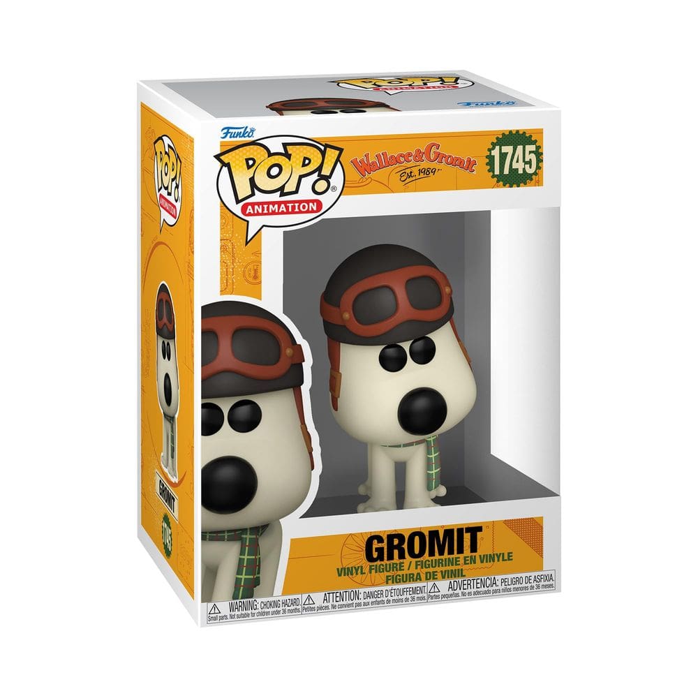 Funko Pop! Boneco de vinil Movies Wallace e Gromit Gromit