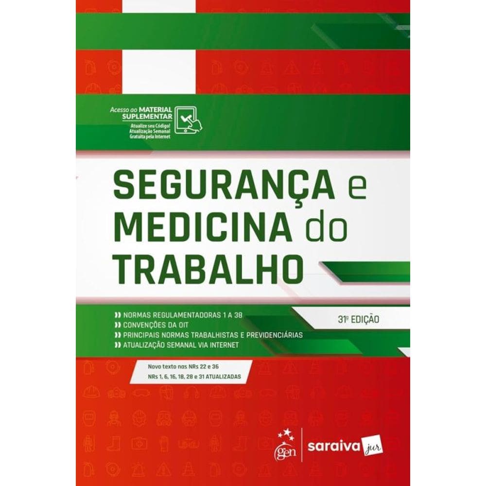 Segurança E Medicina Do Trabalho - 31ª Edição 2025
