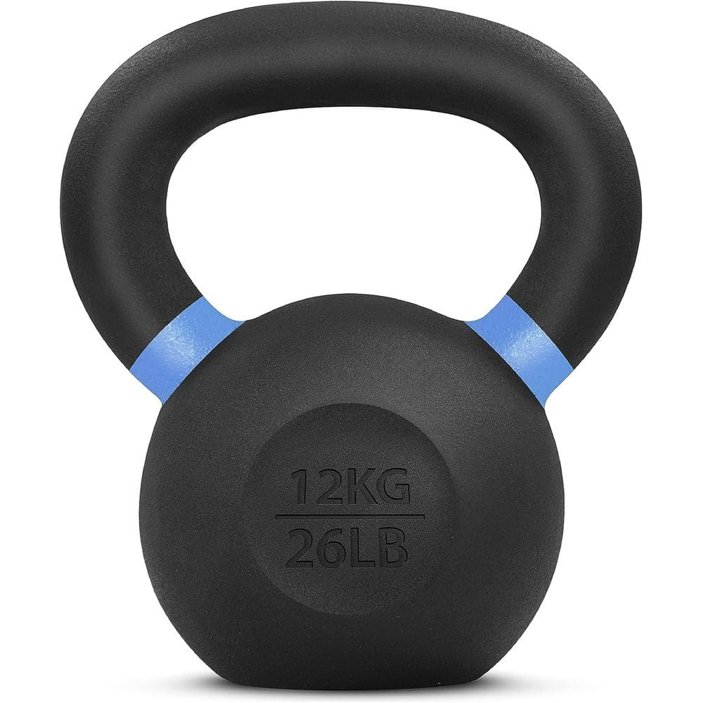 Ferro fundido Kettlebell Yes4All 12 kg/26 libras para treinamento de força