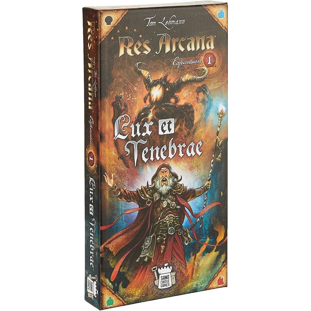 Expansão do jogo de tabuleiro Res Arcana Lux et Tenabrae Sand Castle