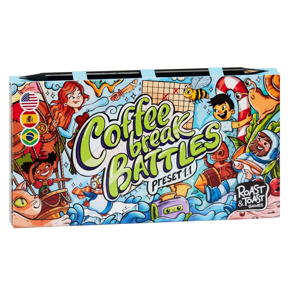 Jogo de Tabuleiro Roast & Toast Games Coffee Break Battles 4+