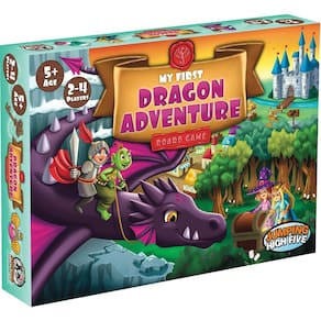 Jogo de Tabuleiro Jumping High Five My First Dragon Adventure 5+