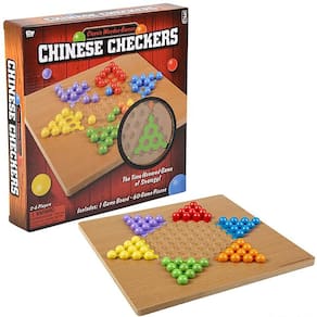 Jogo de tabuleiro The Dreidel Company Classic Wooden Chinese Checkers