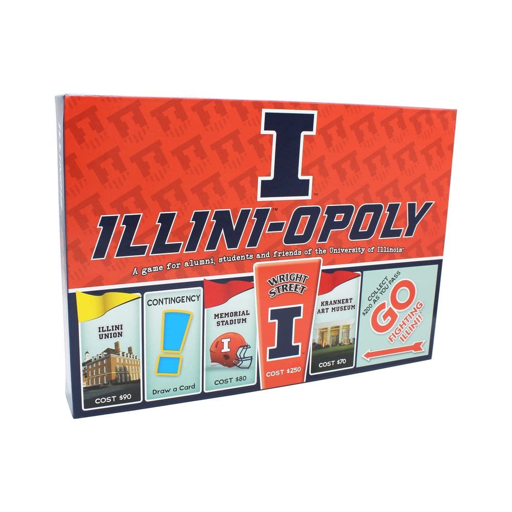 Jogo de tabuleiro Late for the Sky University of Illinois Illiniopoly