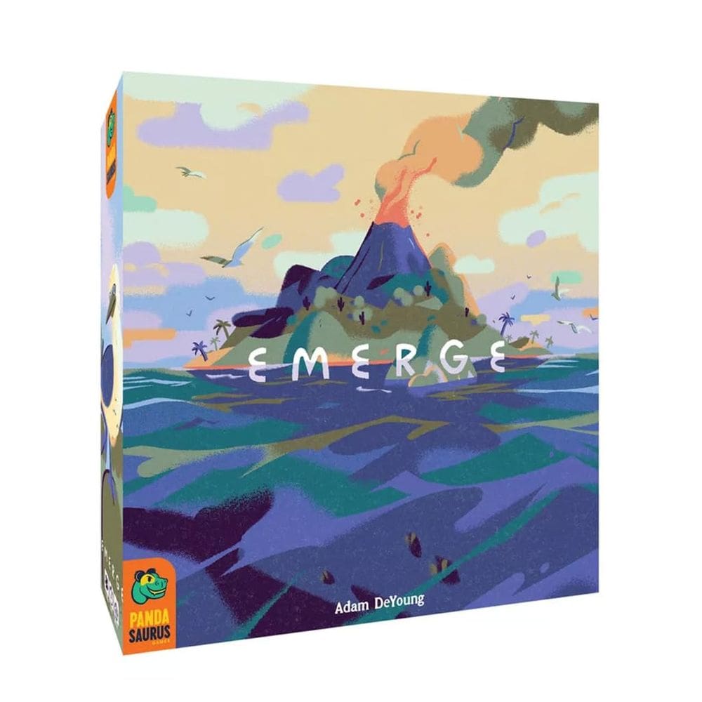 Jogo de tabuleiro Emerge Explore os ecossistemas de pesquisa de novas ilhas