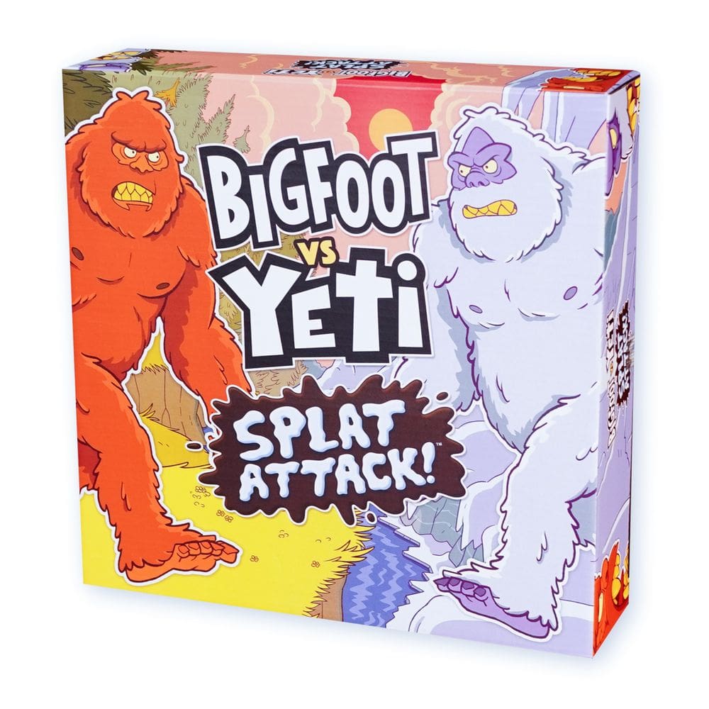 Jogo Bigfoot vs Yeti Splat Attack Funny Cryptid Showdown 6+