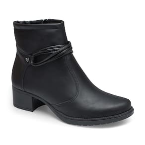 Bota Cano Curto Mississipi MC802 Feminina - Preta