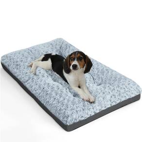 Cama de cachorro POCBLUE Deluxe lavável para cães pequenos de até 25 libras