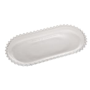 Travessa Cristal Oval Pearl 28384 - Wolff