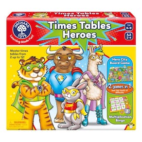 Jogo de multiplicação Orchard Toys Moose Times Tables Heroes