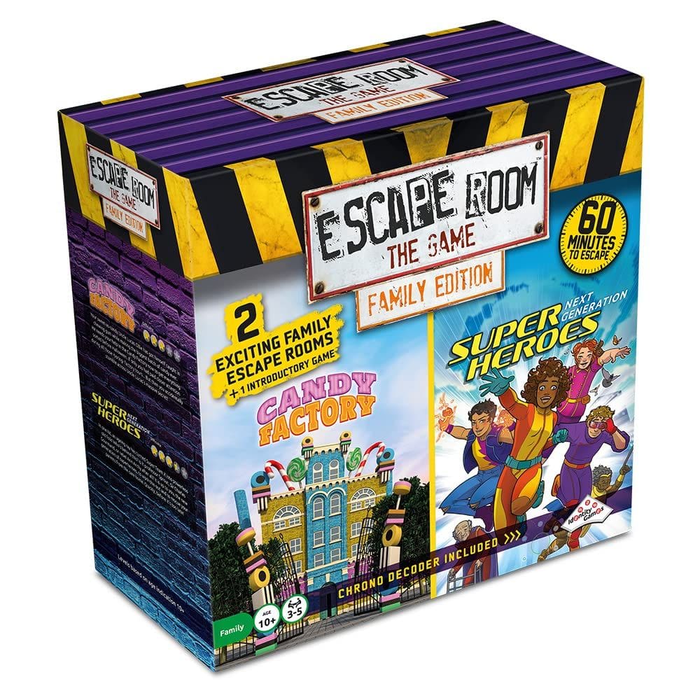 Jogo de Tabuleiro Identity Games Escape Room The Game Family Ed