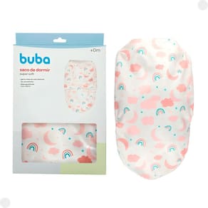 Saco De Dormir Para Bebês Soft Com Estampa Rosa 18800 - Buba