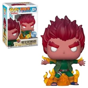 Animação Funko Pop Naruto Might Guy Eight Inner Gates