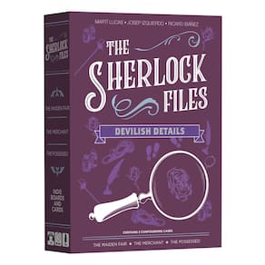 Jogo de tabuleiro de estratégia Indie Boards & Cards Sherlock Files