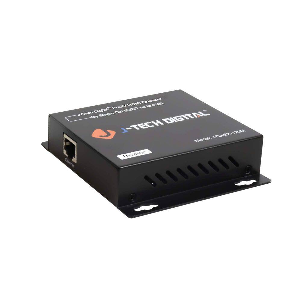 Extensor HDMI J-Tech Digital ProAV em um único Cat5e/6 de 400 pés