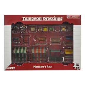 Dungeon Dressings WizKids Merchant`s Row 4D para miniaturas