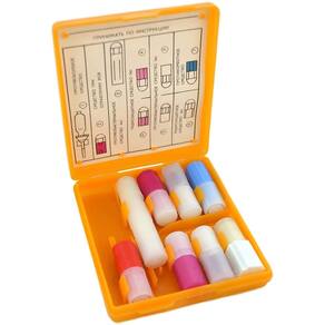 Medkit AI-2 do Exército Soviético Russo com estojo de plástico e cápsulas