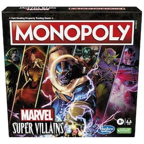 Jogo de Tabuleiro Monopoly Marvel Super Villains Edition