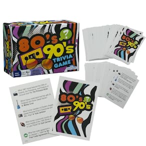 Trivia Game Outset Media 80`s 90`s com 220 cartas de 12 anos ou mais