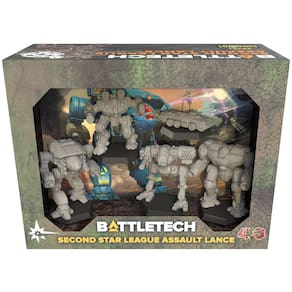 Jogo de tabuleiro em miniaturas Catalyst Game Labs Second Star League Assault Lance 5