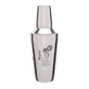 Coqueteleira De Aço Inox Com Receitas 500ml 2819 - Lyor