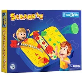 Jogo de tabuleiro PlayRoute Shape Pop Up para 1-2 jogadores Crianças de 4 a 8 anos