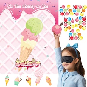 Jogo de festa Haunt Couture Pin The Cherry on The Ice Cream