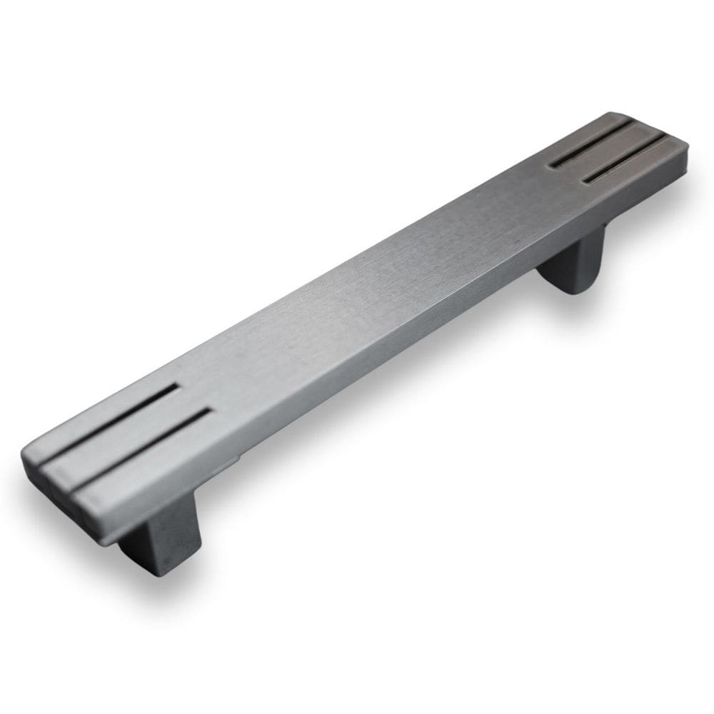Puxador de Móveis Armários Cromado Acetinado 160mm 259 Pauma