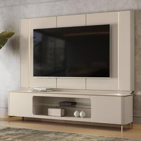 Conjunto Painel E Rack Copenhague Off White