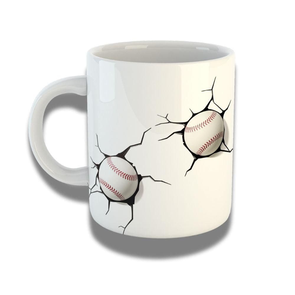 Caneca De Porcelana 325ml Com Design 3d Exclusivo Golf