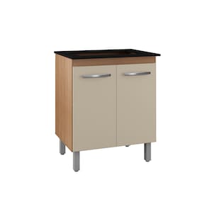 Balcao para Cooktop 5 Bocas Jade Savana/off-white - Moblis