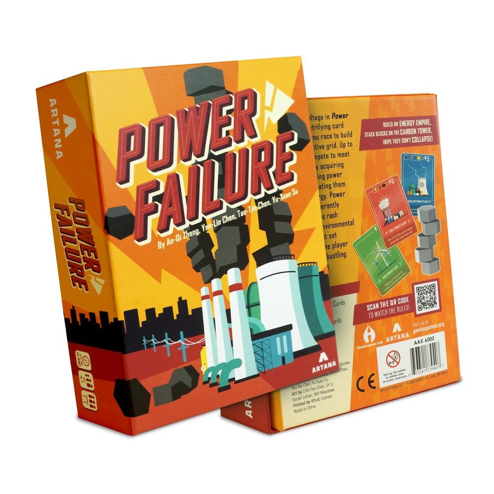 Jogo de tabuleiro Genius Games Power Failure Strategy