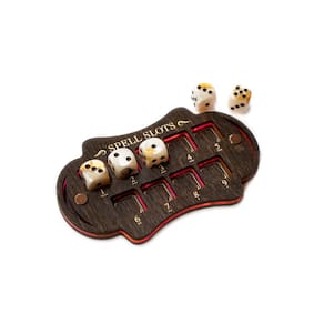 Spell Slot Tracker Strata Strike DnD 5e Kona Acrílico