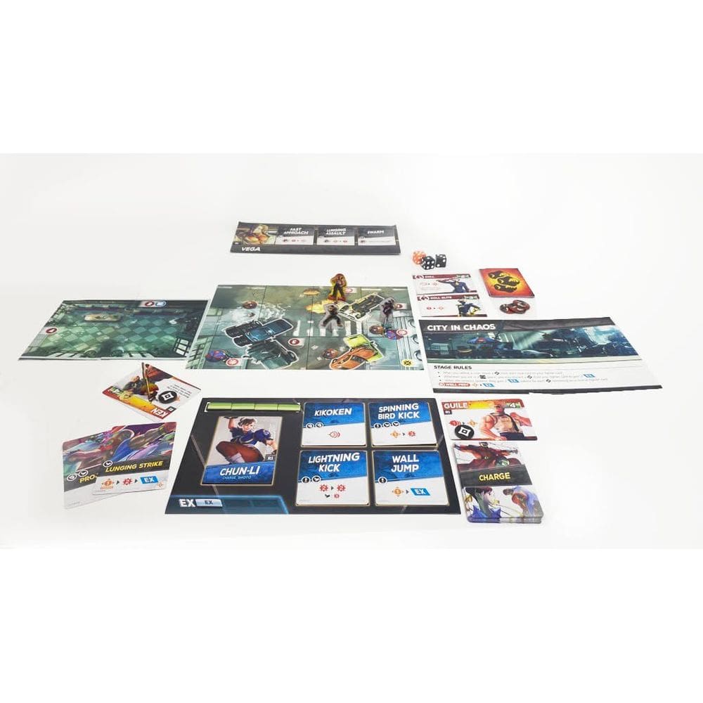 Jogo de Tabuleiro Street Fighter V: Champion Edition Legends