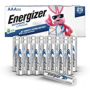 Bateria Energizer Ultimate Lithium AAA, pacote com 24