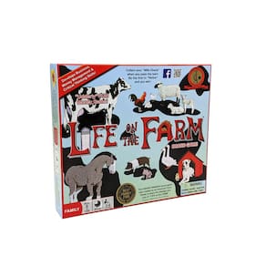 Jogo de tabuleiro We R Fun Life on The Farm for 8-108 Years