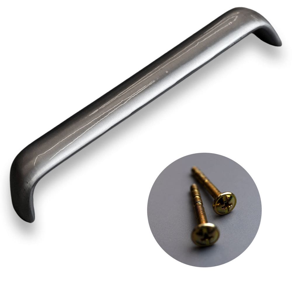 Puxador Móveis Armários Gavetas Acetinado 160mm 243 Pauma