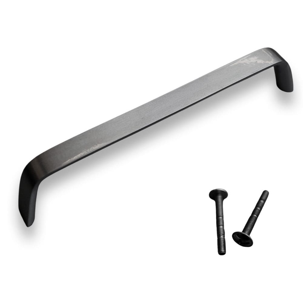 Puxador de Móveis Armários Aluminío Acetinado 96mm 256 Pauma