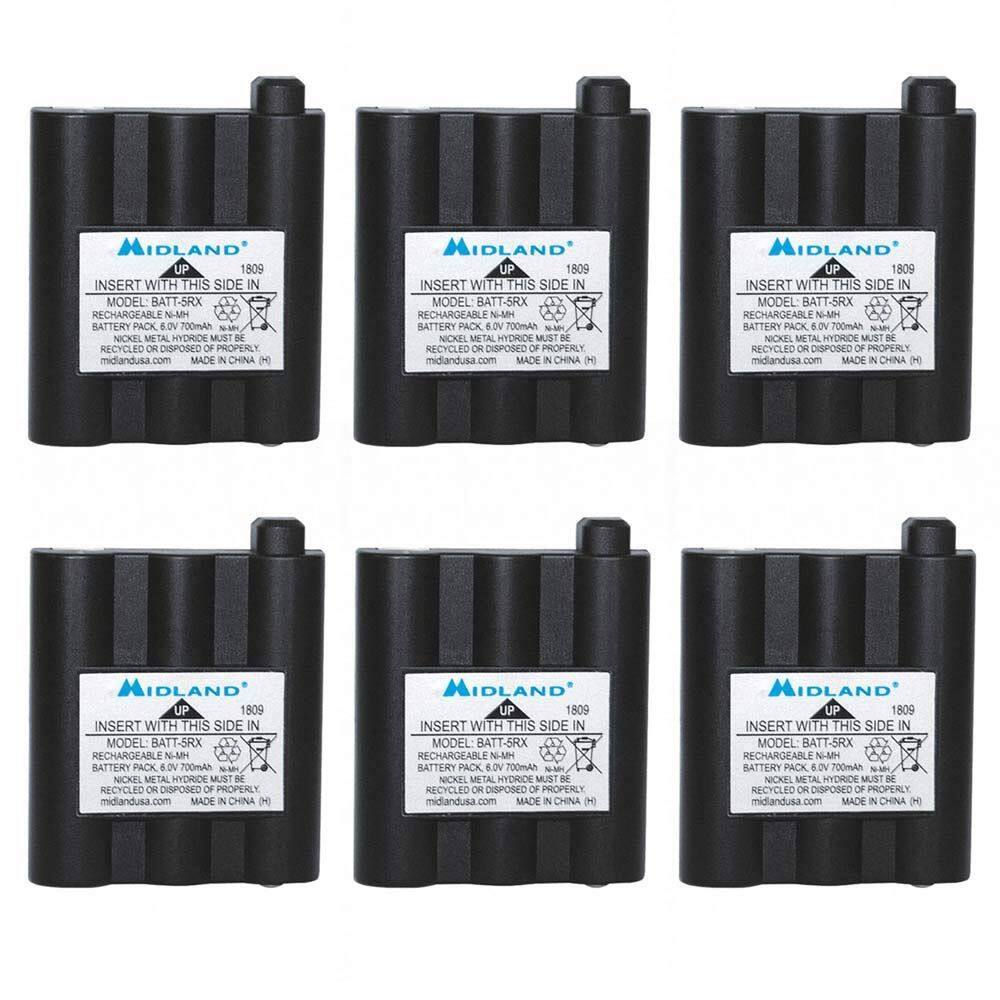 Baterias recarregáveis Midland AVP17 para rádios Midland