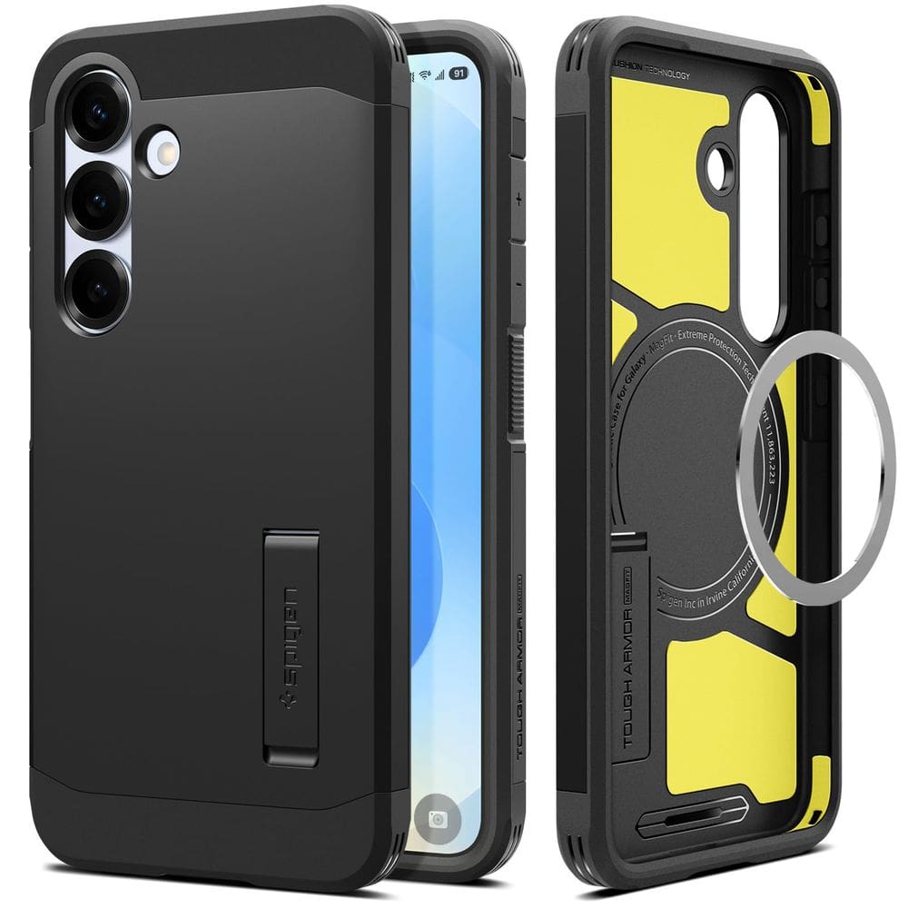 Capa Spigen Tough Armor (Ai) MagFit para Samsung Galaxy S25