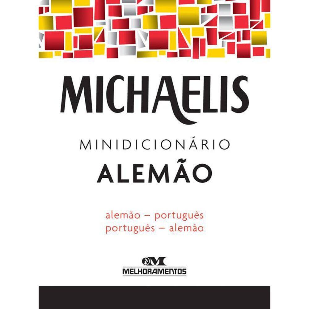 Livro Michaelis Minidicionario Alemao