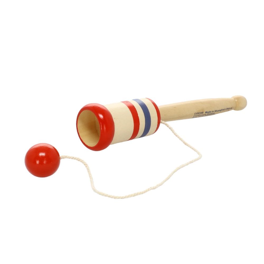 Wooden Ball Catch Game Continuum Games Way Back Toys