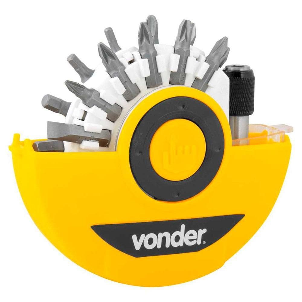 Jogo De Pontas Bits Aço Cr-V 26 Peças Profissional Vonder