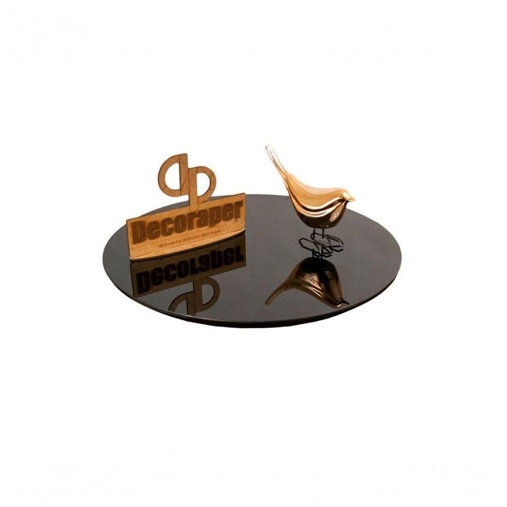 Somente Tampo Para Mesa De Jantar Com 140cm E Vidro Preto