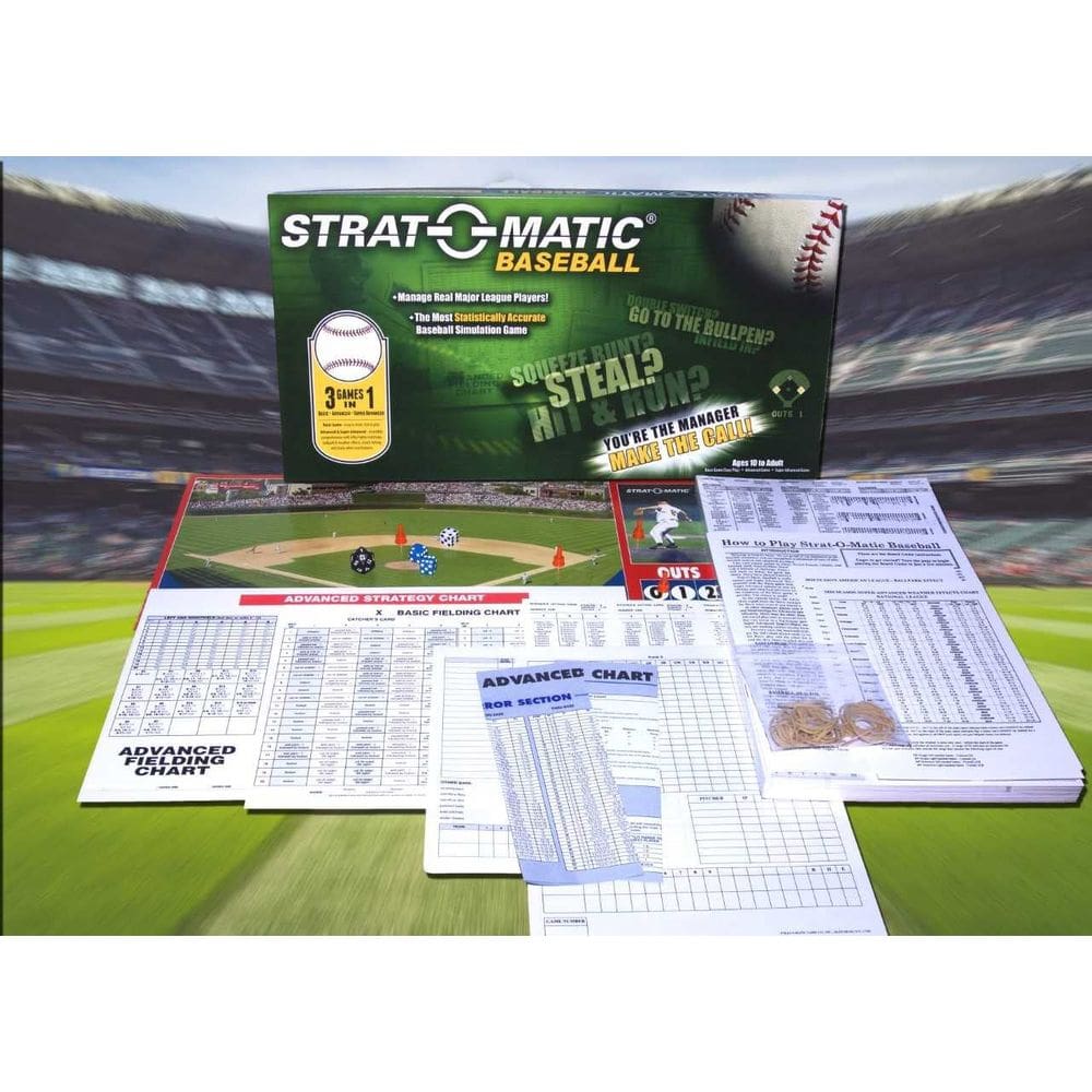 Jogo de tabuleiro Strat-O-Matic Baseball Hall of Fame Game