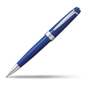 Caneta esferográfica Cross Bailey Resina Polida Clara Azul