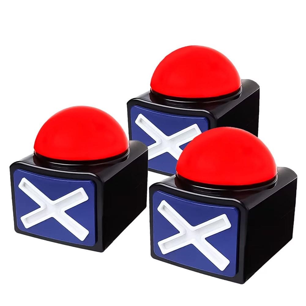 Jogo Answer Buzzers RIBOSY Trivia Quiz Got Talent 3 Pack