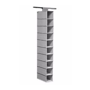 Sapateira Vertical Organizador Multiuso 10 Divisórias Luxo